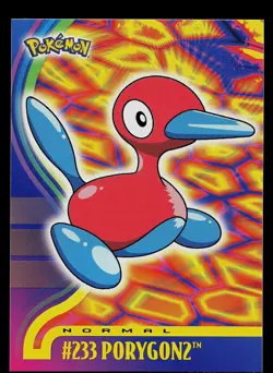 Pokemon Card - Topps Johto League Champions Non Foil Porygon2 #233 - Image 1