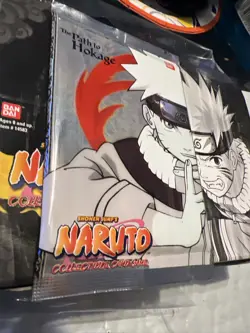 1x Naruto The Path to Hokage Booster Pack 2006 TCG Card Game Silver Art - Image 1