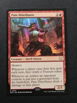 MTG Pain Distributor March of Machine Magic The Gathering TCG - Image 1