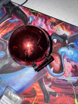 23K Gold Plated CHARIZARD Trading Card 1999 Burger King Pokemon Ball - Image 3