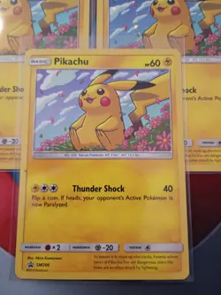 3x Pikachu SM206 Holo Promo Black Star Promo Sun & Moon Pokemon Card - Image 2