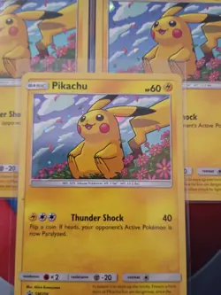 3x Pikachu SM206 Holo Promo Black Star Promo Sun & Moon Pokemon Card - Image 4