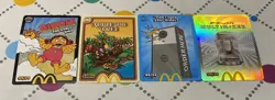 McDonalds trading Cards - MULTIMIXER Legendary UNUSED CODE 08/24 Set Of 4 - Image 1