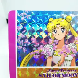 395 Sailor Moon Usagi Tsukino Sailor Moon Card SUPER S R AMADA JAPAN Anime - Image 2
