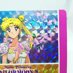 395 Sailor Moon Usagi Tsukino Sailor Moon Card SUPER S R AMADA JAPAN Anime - Image 3