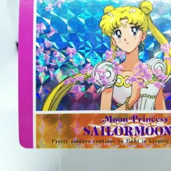 395 Sailor Moon Usagi Tsukino Sailor Moon Card SUPER S R AMADA JAPAN Anime - Image 4