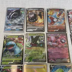 Pokemon TCG Lot Of 39 Art Cards EX V And More Most English Sword And Shield Era - Image 2