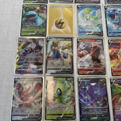 Pokemon TCG Lot Of 39 Art Cards EX V And More Most English Sword And Shield Era - Image 3