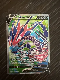 Eternatus V SWSH044 SWSH: Sword & Shield Promo Cards Holo - Image 1
