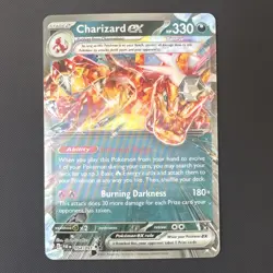 Charizard ex 196 (Lenticular) Promo Jumbo Card | LP or Better - Image 1