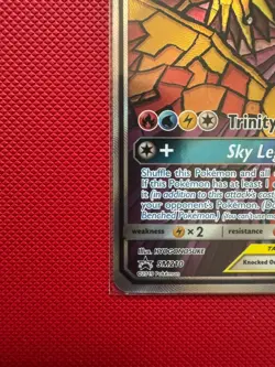 Pokemon Moltres & Zapdos & Articuno GX TAG TEAM Full Art SM210 Holo Card - Mint - Image 3