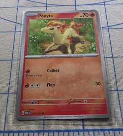 Ponyta - 077/165 - Common - Pokemon Card - Image 2
