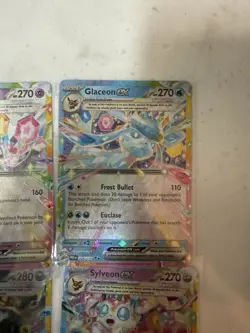 Pokemon Tera EX Holo Espeon Glaceon Umbreon Sylveon Lot - 4 Cards - Image 3