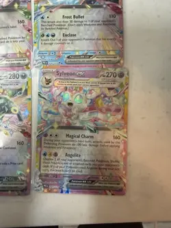 Pokemon Tera EX Holo Espeon Glaceon Umbreon Sylveon Lot - 4 Cards - Image 4