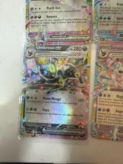 Pokemon Tera EX Holo Espeon Glaceon Umbreon Sylveon Lot - 4 Cards - Image 5