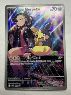 Marnie’s Morpeko 206 Sv: Scarlet & Violet Promo Cards Holo Black Star Promo - Image 1