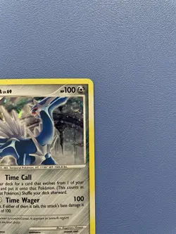 Dialga DP49 Holo Black Star Promo Diamond and Pearl Pokemon Card Lightly Played - Image 3