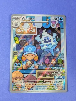 Vanillish - 190/182 - Illustration Rare Holo Paradox Rift - Pokemon Card - NM - Image 1