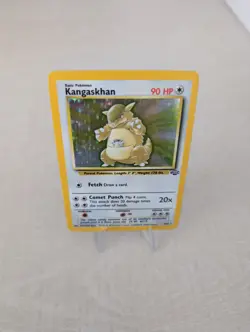 Pokemon TCG Kangaskhan Jungle Holo Card 5/64 Unlimited Rare, LP Condition - Image 1