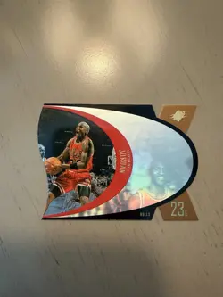 1997 Upper Deck SPx Michael Jordan Chicago Bulls Hologram SPX5 - Image 4
