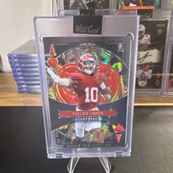 Wild Card Stacked Deck Black Tie Taylen Green #SDPH-TGN Rookie 1/1 - Image 1