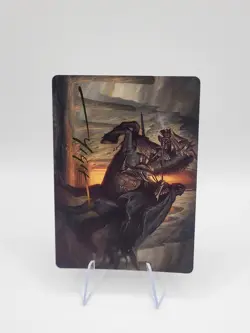 Nazgul Gold Stamp Signature Art Card Mtg - Image 1