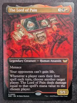 The Lord of Pain - Borderless - Duskmourn Commander (MTG) - Image 1