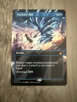 Cyclonic Rift (Anime Borderless) Ravnica Remastered Regular - NM - Image 1