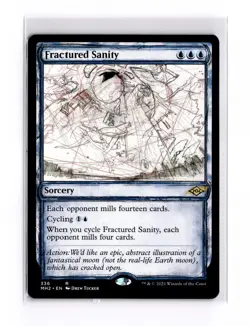Fractured Sanity Showcase Modern Horizons 2 Variants NM Near Mint - Image 1