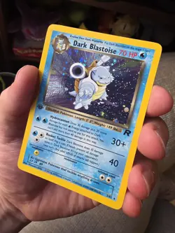 Pokemon Dark Blastoise Holo Card First Edition WOTC Team Rocket 3/82 LP/NM - Image 3