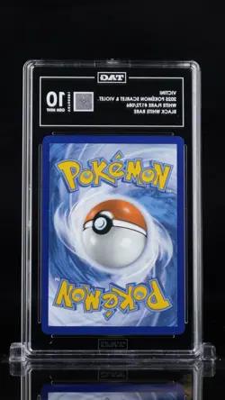 2025 Pokemon White Flare Victini Black and Rare #172/086 TAG 10 - Image 2