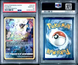 Mew GG10/GG70 Pokemon TCG 2023 Crown Zenith Ultra Rare Holo PSA 10 Gem Mint - Image 3