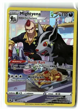 Mightyena ⭐ TG09/TG30 Holo Astral Radiance Trainer Gallery Pokemon NM - Image 1