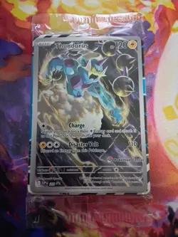 Thundurus 209 Black Bolt Pokemon Center Exclusive ETB Promo Sealed #28 - Image 1