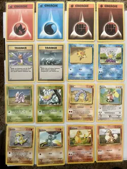 Pokemon TCG Base Set German Lot 16 Cards Sterndu Schiggy Nidoran Hornliu Onix - Image 1
