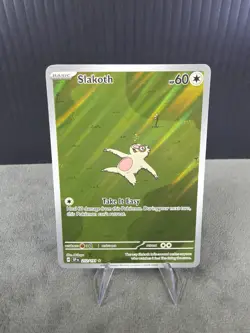 Slakoth 212/191 Sv08: Surging Sparks Illustration Rare Pokemon TCG NM English 🔥 - Image 1
