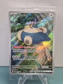 Pokemon TCG Snorlax SVP 051 Sealed Black Star Promo Holo NM - Image 1