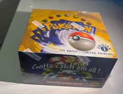 1999 Pokemon Base set 1st Edition Booster Box - Image 2