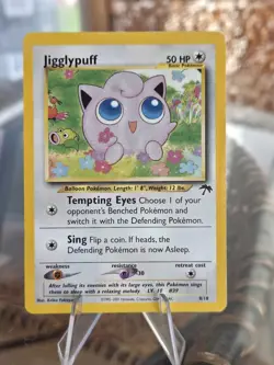 Jigglypuff 8/18 Southern Islands Pokemon 2001 LP - Fast shipping! - Image 1