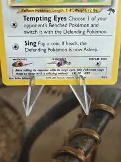 Jigglypuff 8/18 Southern Islands Pokemon 2001 LP - Fast shipping! - Image 5