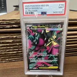 PSA 9 Mega Mawile ex 162/132 ME01 Mega Evolution Ultra Rare Holo English - Image 1