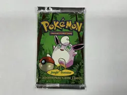 1999 Pokemon Jungle Booster Pack WOTC Factory Sealed New Condition WIGGLYTUFF - Image 1