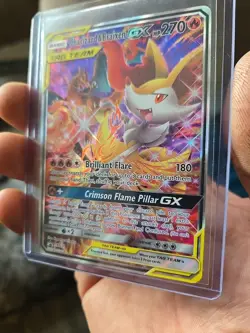 Pokemon TCG Charizard & Braixen GX Holo Ultra Rare - Image 2