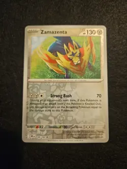 Zamazenta - 146/182 - Destined Rivals - Pokemon TCG - NM - Reverse Holo Rare - Image 1
