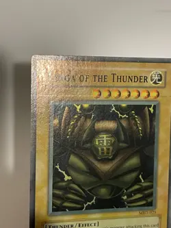 Yu-Gi-Oh! 2002 Sanga Of The Thunder MRD-025 Faded Ink Error Misprint Holo Bleed - Image 5