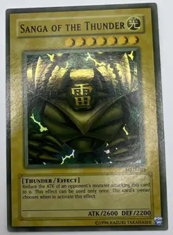 Yu-Gi-Oh! TCG Sanga of the Thunder Metal Raiders MRD-025 Unlimited faded - Image 2