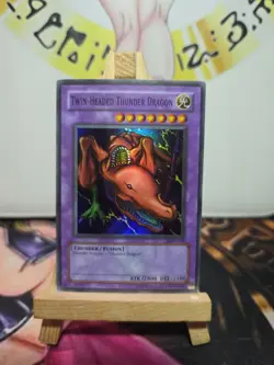 Twin-Headed Thunder Dragon MRD-120 Metal Raiders Unlimited Holo Bleed - Image 1