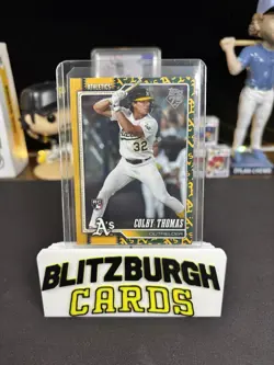 2026 Topps Series 1 - Colby Thomas #213 Team Color Border (RC) - Image 1