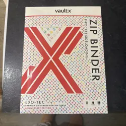 Vault X Exo Tec Anniversary 30th Edition 9 Pocket Zip Binder Pokemon 151 - Image 1