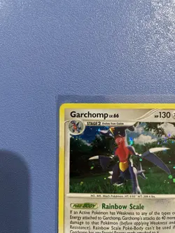 Garchomp 9/123 Holo Rare Mysterious Treasures Pokemon Card - Moderately Played - Image 2